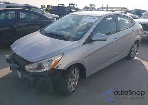 2014 Hyundai Accent Gls из США, поврежденный, VIN KMHCU4AE6EU728422